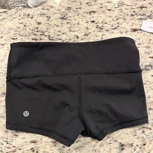 lululemon athletica Black Athletic Shorts Performance Fit